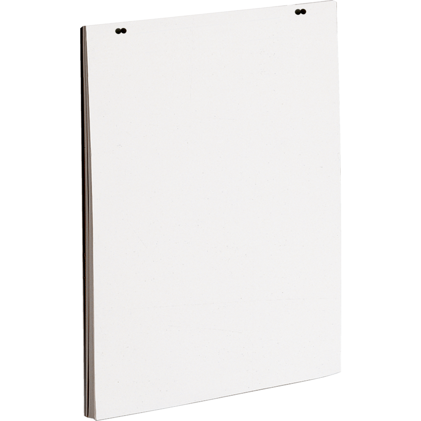 Quartet® Paper Easel Refill 24" x 36" Plain 50 sheets per pad 5 pads/box