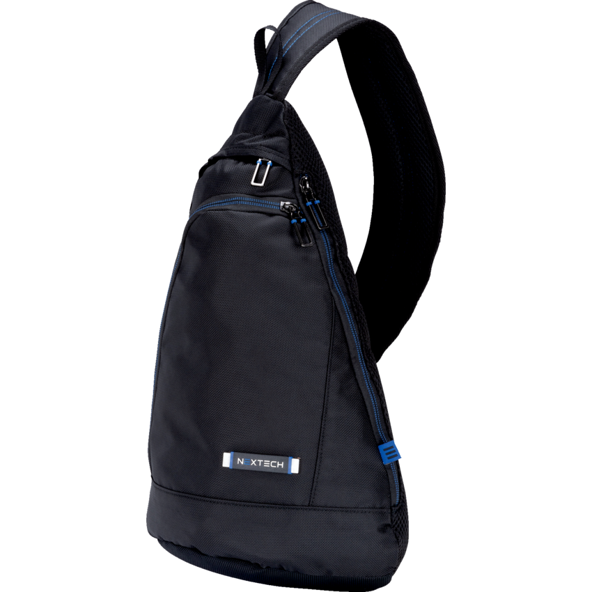 Nextech Sling Bag 8"W x 4"D x 12-1/4"H Black