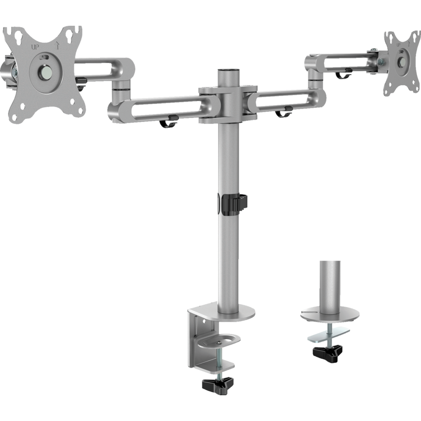 Horizon ActivErgo® Monitor Arm Dual Silver
