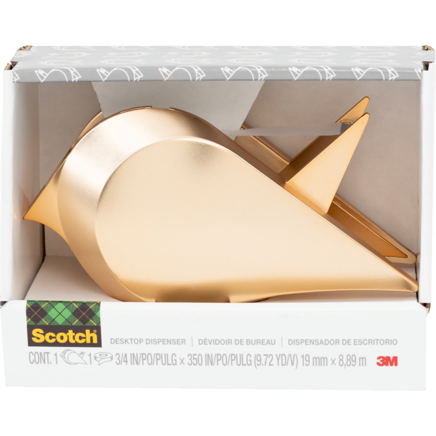 Scotch® Desktop Tape Dispenser Gold