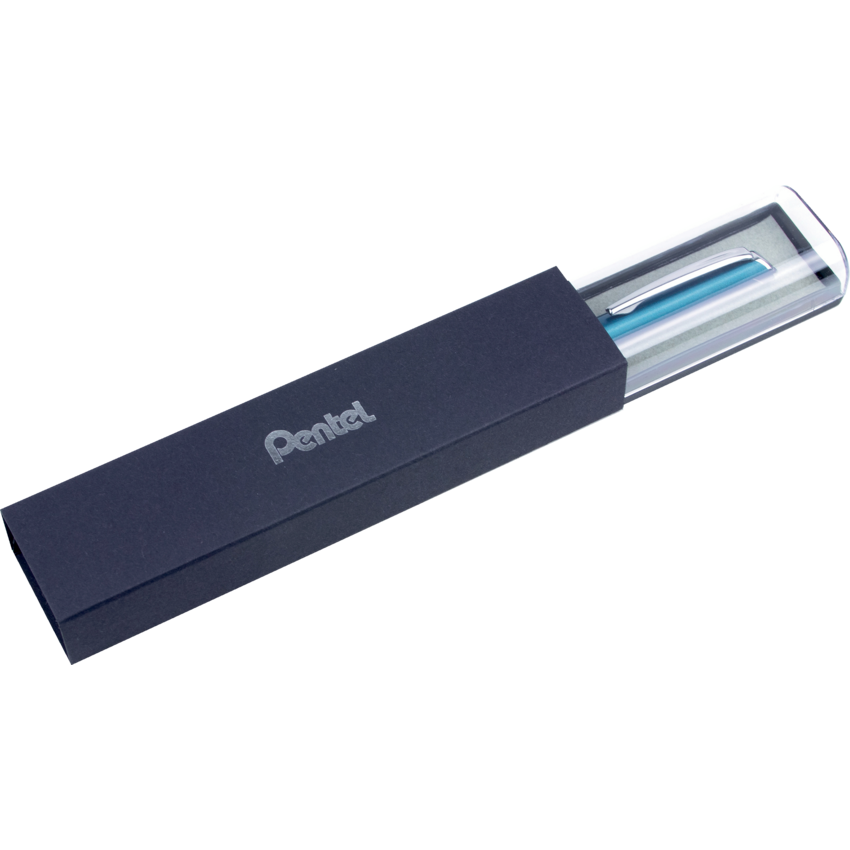 Pentel® EnerGel® Gel Pen 0.7 mm Sky Blue Barrel Black Ink