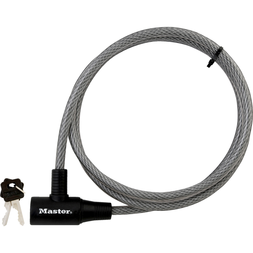 Master Lock® Keyed Cable Lock 6' Grey