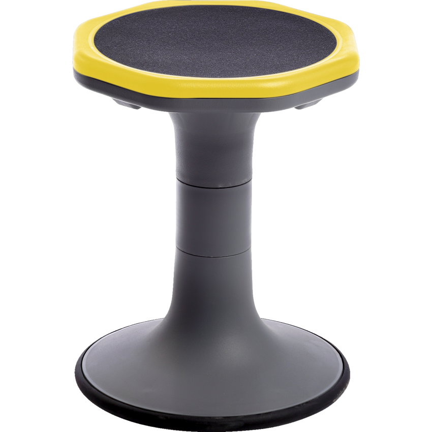 Mitybilt Jive Balance Stool 15"H Yellow