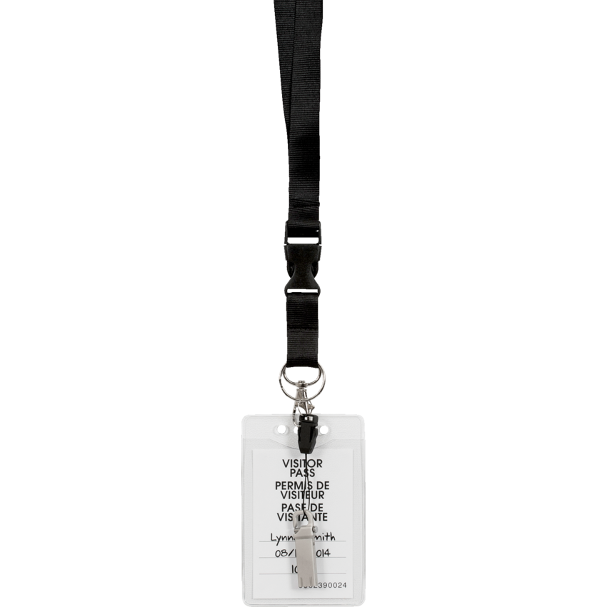 Merangue Lanyard 17-1/2" Black