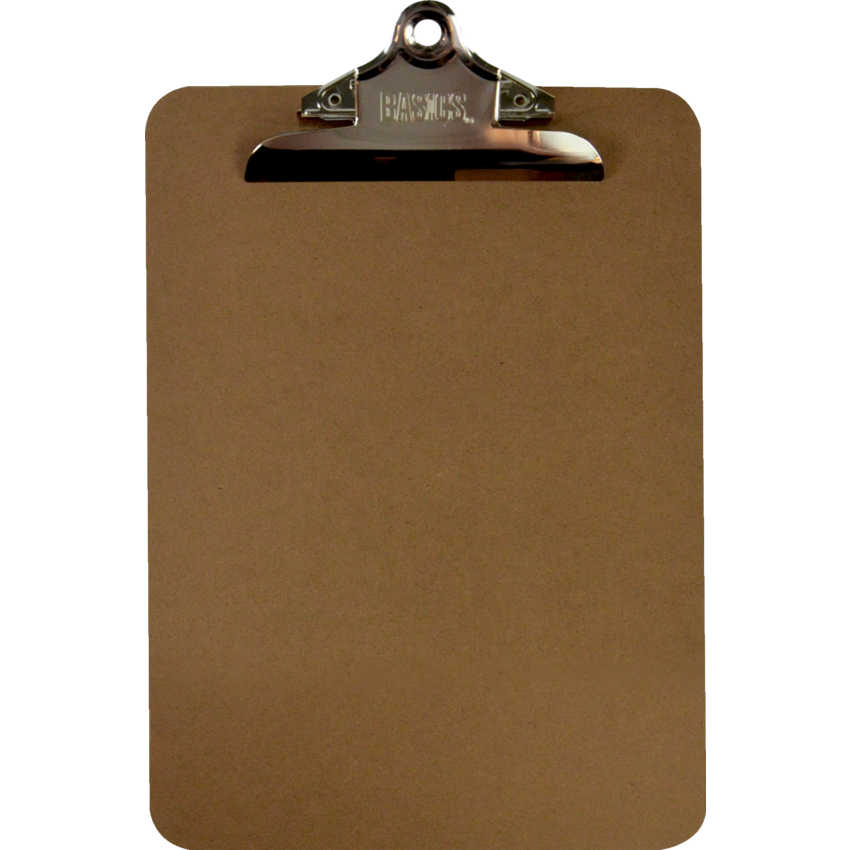 Basics® Masonite Clipboard Letter