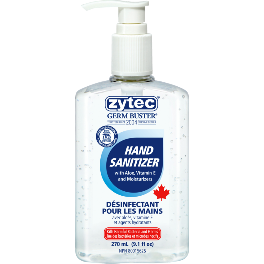 Zytec® Germ Buster® Hand Sanitizer 270 mL