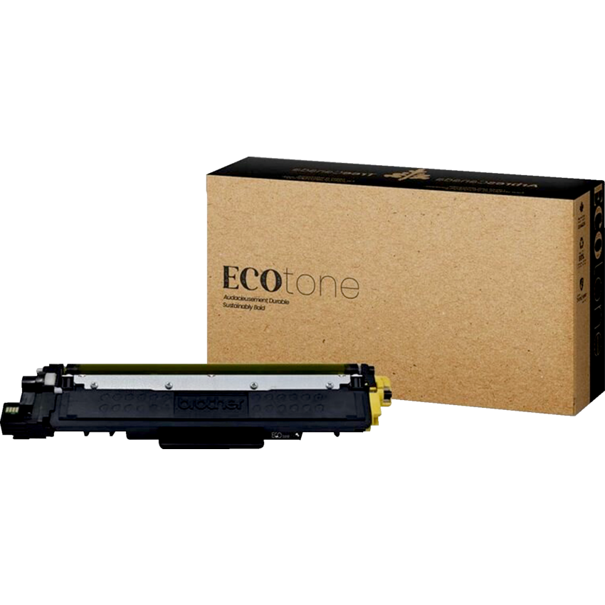 EcoTone® Remanufactured Laser Cartridge (BroTN227Y) Yellow