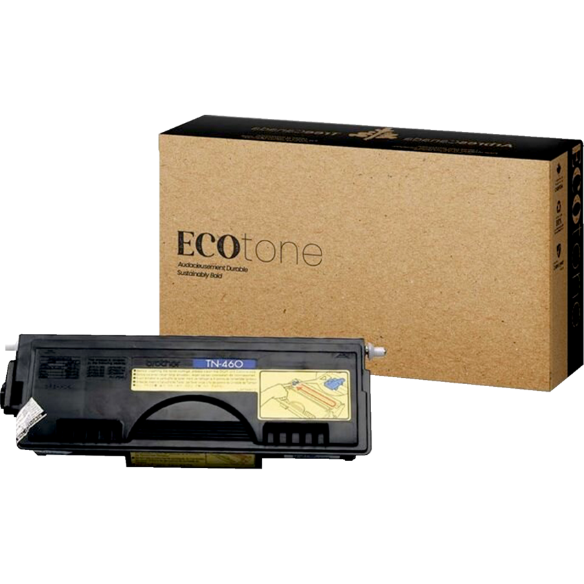 EcoTone® Remanufactured Laser Cartridge (Bro TN460) Black