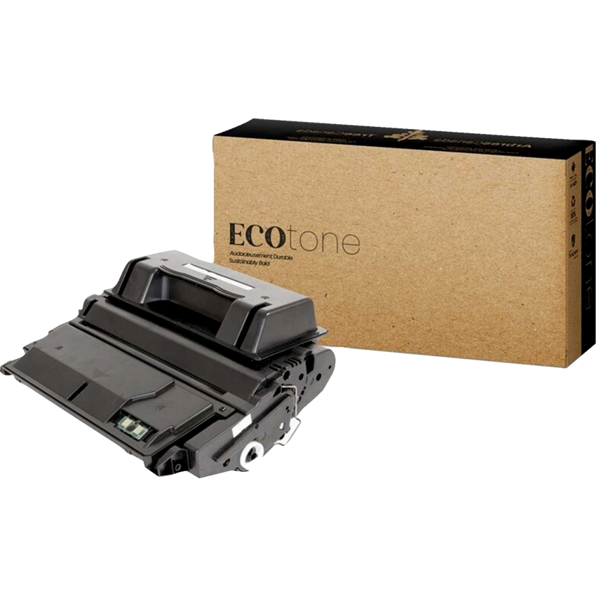 EcoTone® Remanufactured Laser Cartridge (HP Q5942A) Black