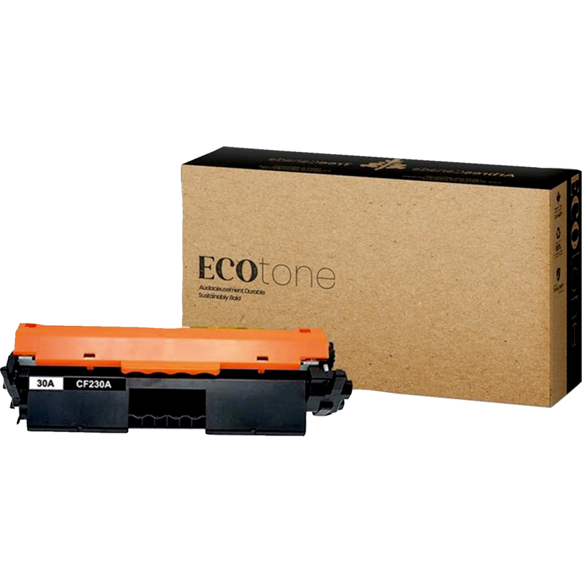 EcoTone® Remanufactured Laser Cartridge (HP CF230A) Black