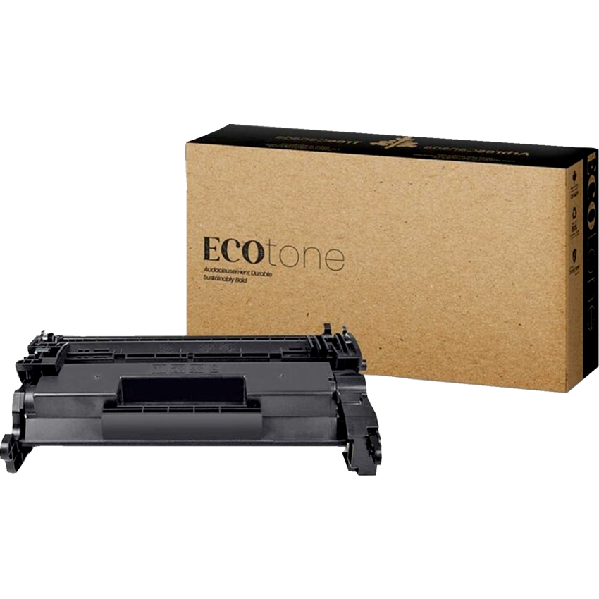 EcoTone® Remanufactured Laser Cartridge (HP CF258A) Black