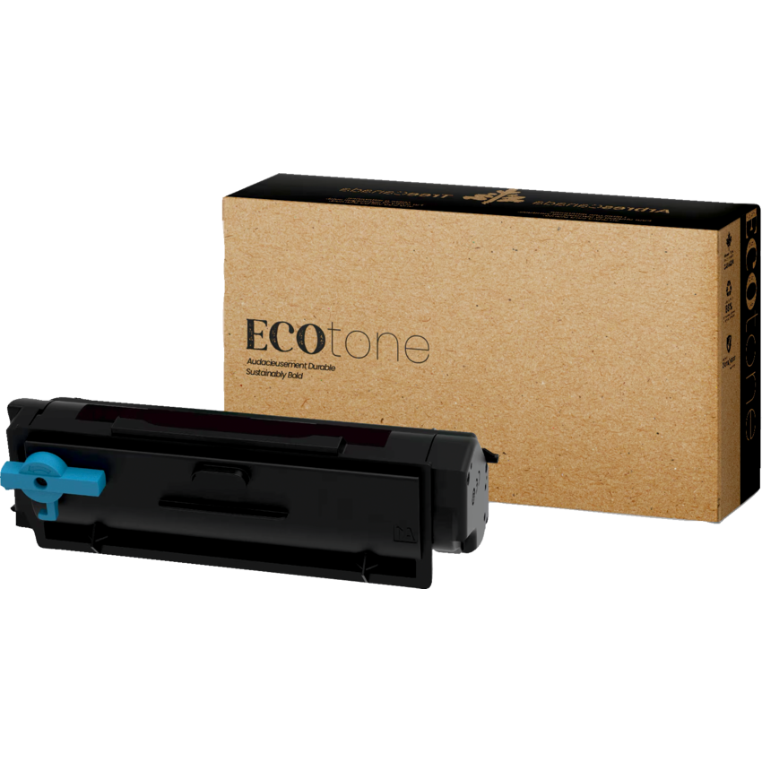 EcoTone® Remanufactured Laser Cartridge (Lex 55B1X00) Black