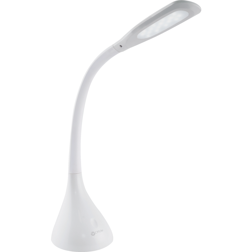 OttLite® Creative Curves LED Desk Lamp White