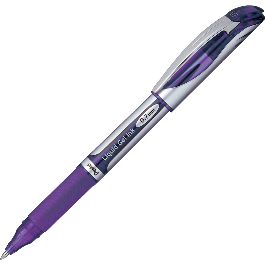 Pentel® EnerGel® Deluxe Liquid Gel Ink Roller Pen 0.7 mm Purple