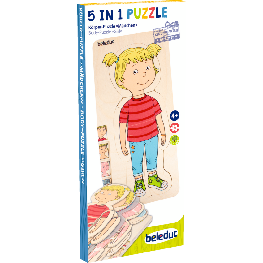 Beleduc Body Puzzle Girl