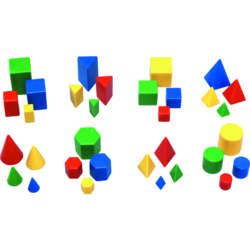 Learning Resources® Mini GeoSolids® 32 pieces/set