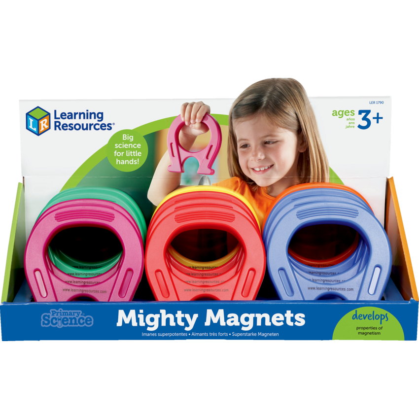 Primary Science® Mighty Magnets™ 5" 12/box