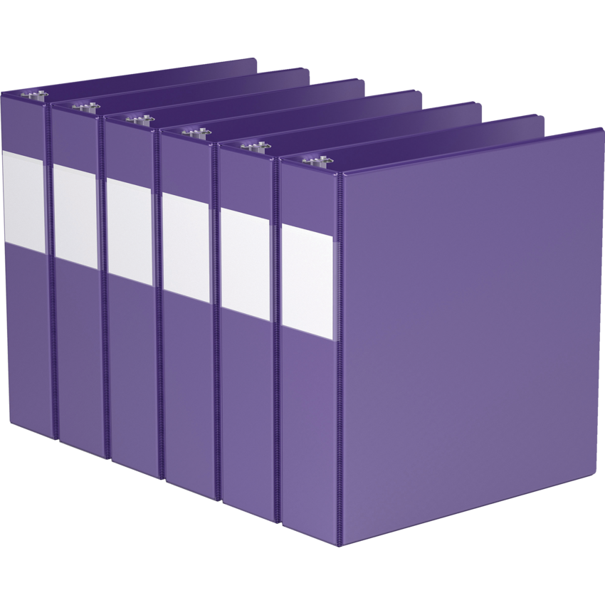 Davis Group® Essential Angle D-Ring Binder 2" Purple