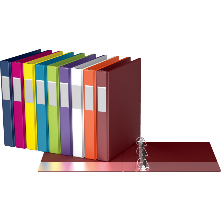 Davis Group® Essential Angle D-Ring Binder 3" Turquoise Blue