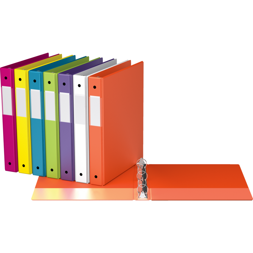 Davis Group® Essential Premium Economy Round Ring Binder 3" Lime Green