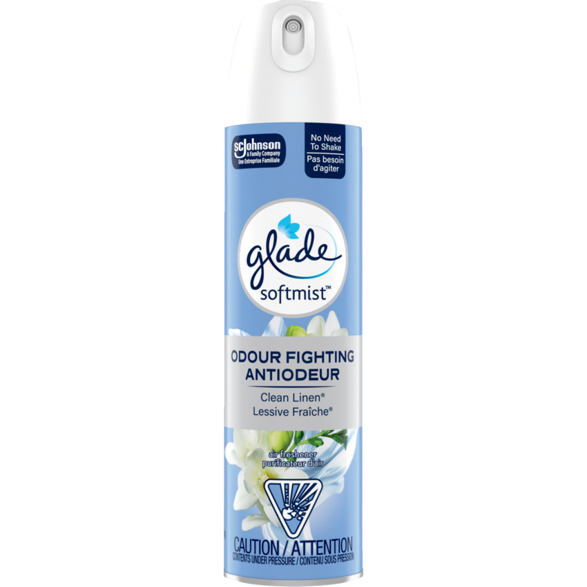Glade® Aerosol Air Freshener Clean Linen 226 g