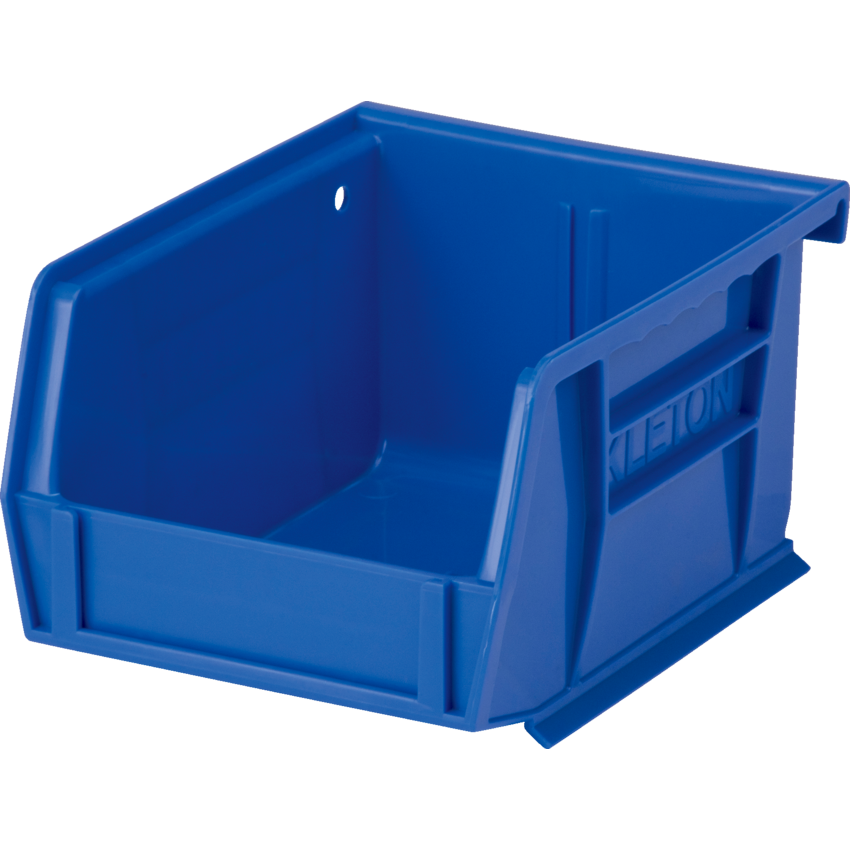 Kleton® Stack and Hang Bin 4-1/8"W x  5-3/8"D x 3"H Blue