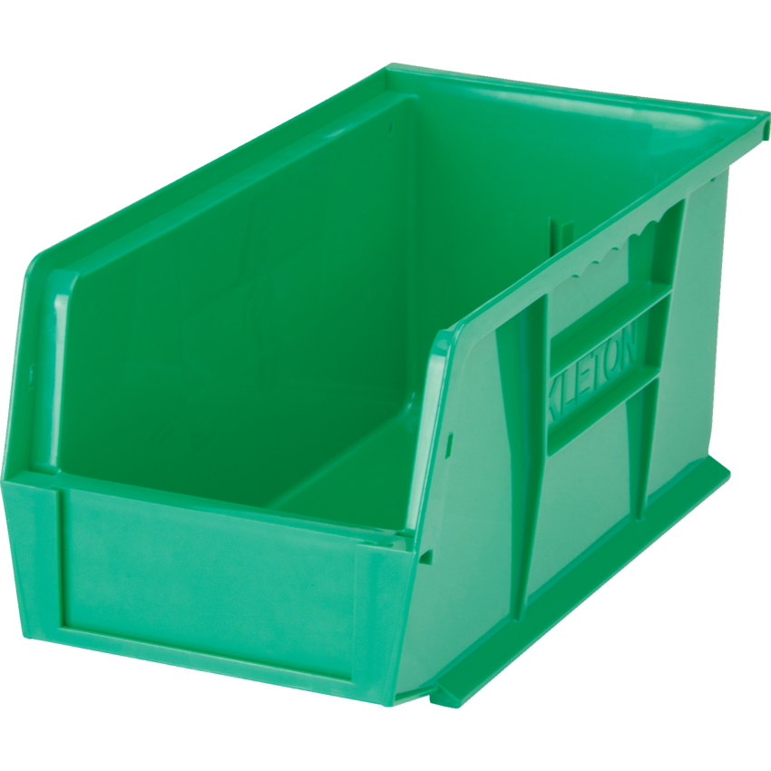 Kleton® Stack and Hang Bin 5-1/2"W x 10-7/8"D x 5"H Green
