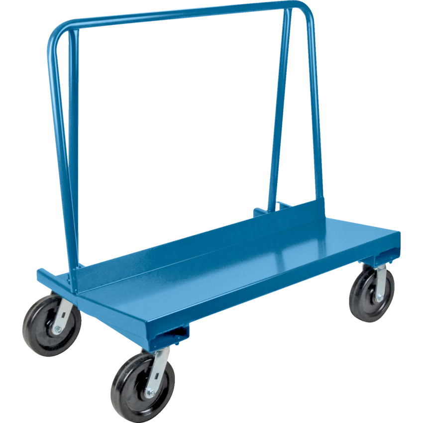 Kleton® Drywall Cart 24" W x 44" L x 44" H 3,500 Lbs Capacity Blue