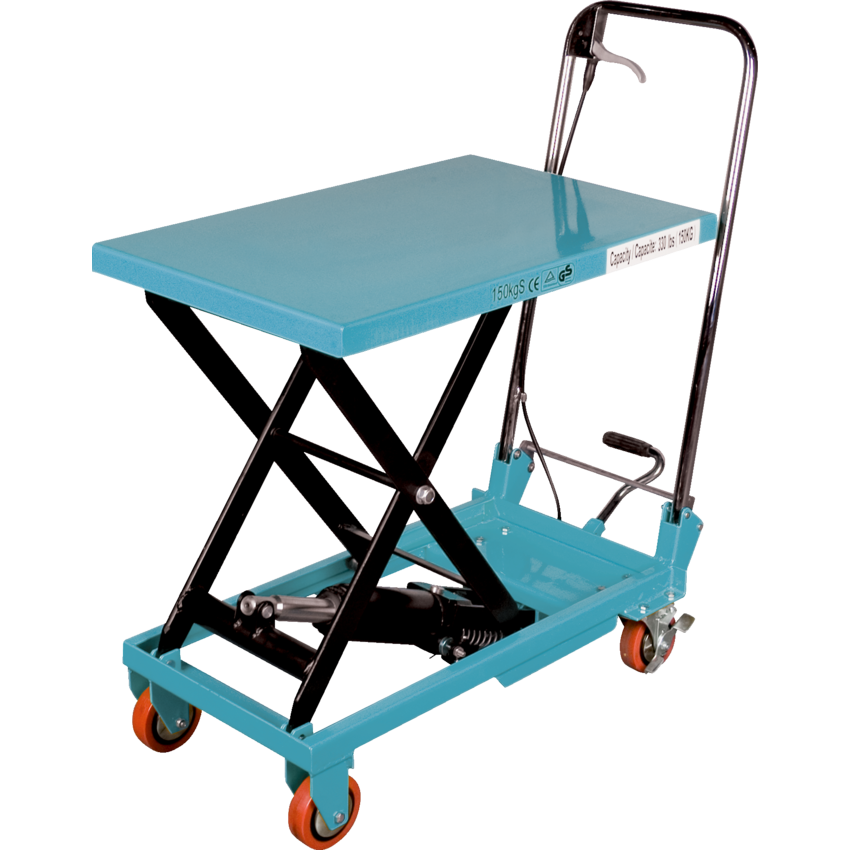 Kleton® Hydraulic Scissor Lift Table 17-3/4"W x 27-1/2"D 330 lb Capacity