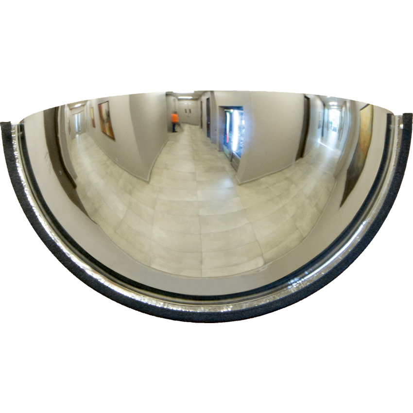 Zenith® Half Dome Closed Top 180° Mirror 32