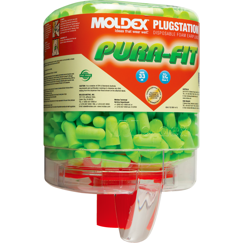 Moldex Plugstation® Earplug Dispenser Pura-Fit® Uncorded 250 pairs/box