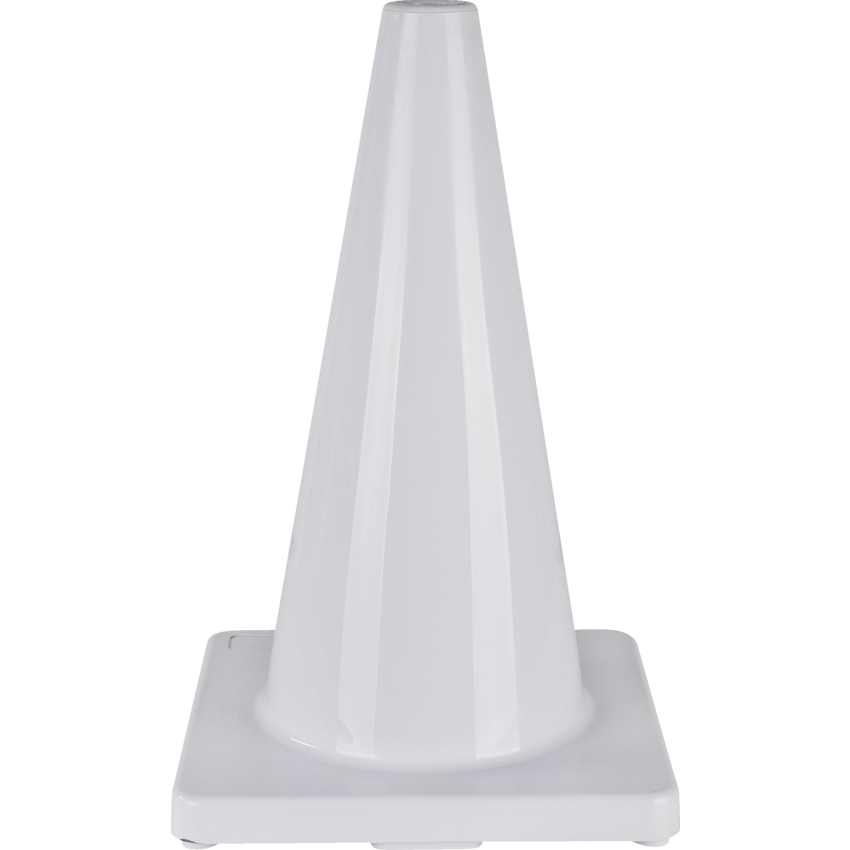 Zenith® Coloured Cone 18"H White