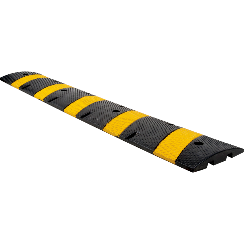 Zenith® Speed Bumps 6' L Black/Yellow