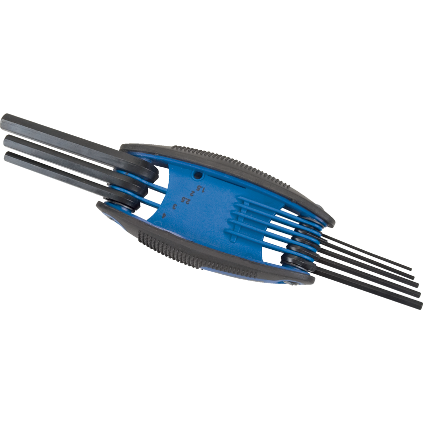 Aurora Tools® Folding Hex Key Set 8 keys/set