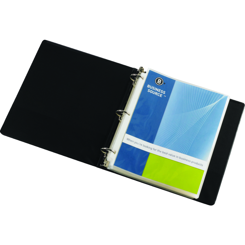 Business Source® Sheet Protectors Super Heavy Weight Clear 50/box