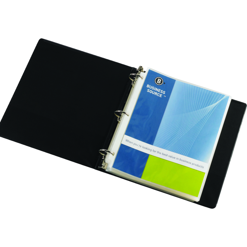 Business Source® Sheet Protectors Heavy Weight Clear 50/box