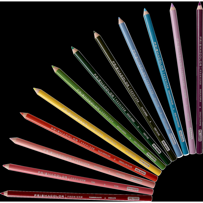 Prismacolor® Premier® Coloured Pencil Tin Botanic Garden Theme Colours 12/pkg