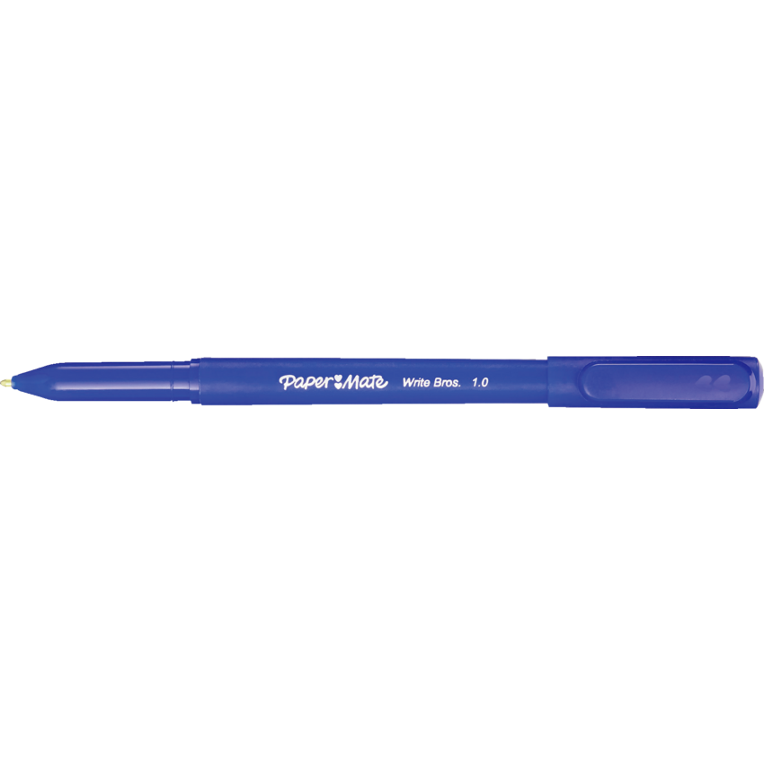 Paper Mate® Write Bros.® Stick Pens Medium Point Blue 60/box