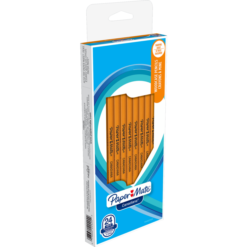 Paper Mate® Canadiana® Pencils HB 24/box