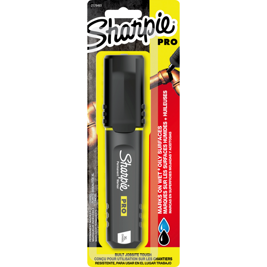 Sharpie® Pro Industrial Marker XL Chisel Tip Black