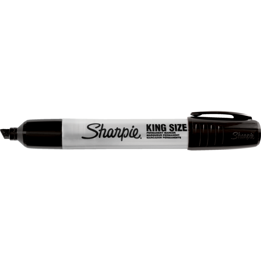 Sharpie® King Size™ Markers Chisel Tip Black