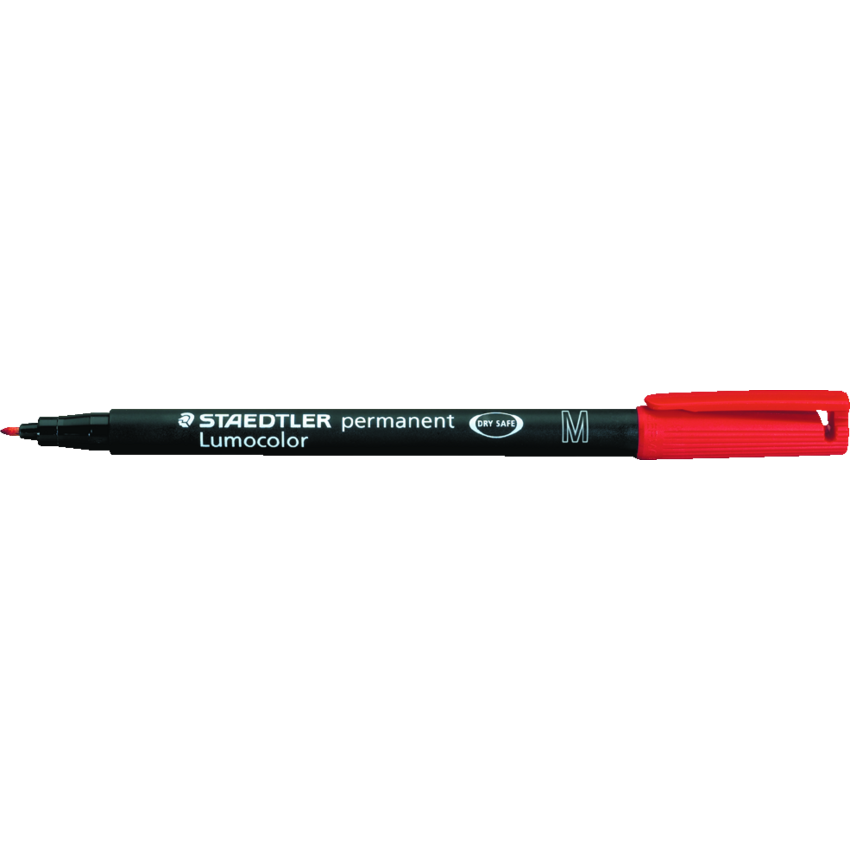 Staedtler® Lumocolor® Markers Permanent Medium Tip Red