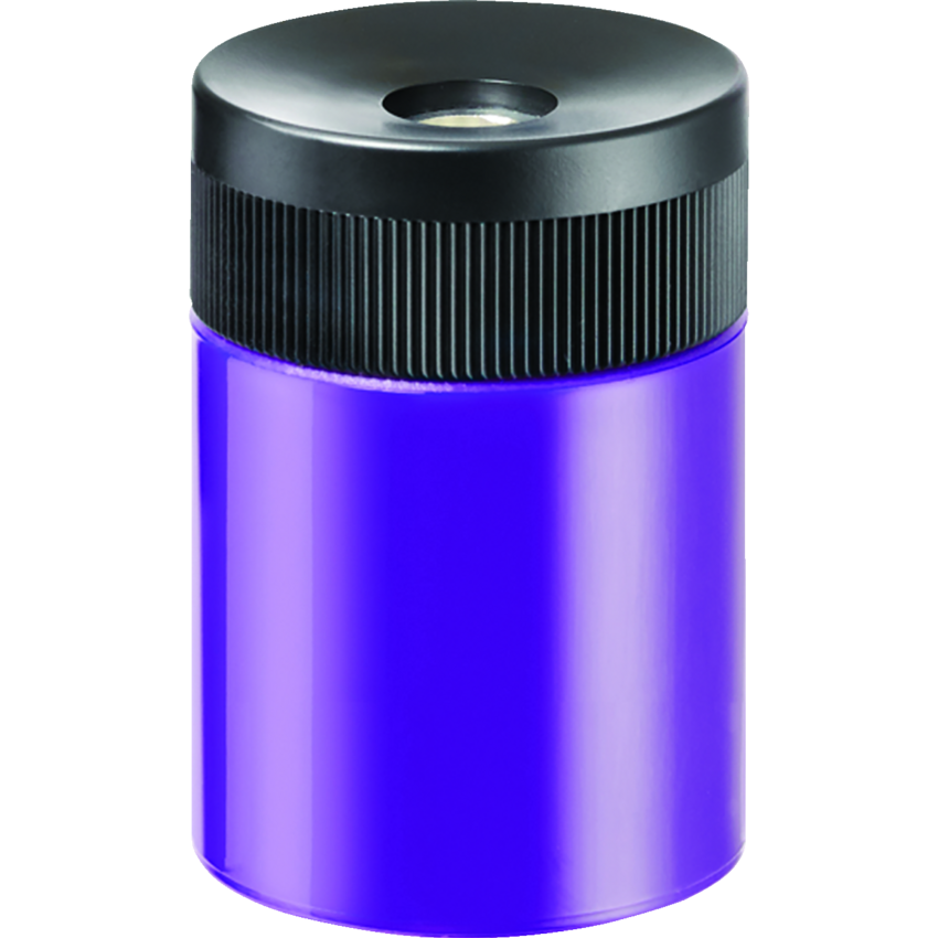 Staedtler® Pencil Sharpener with Container Single Hole Assorted Colours