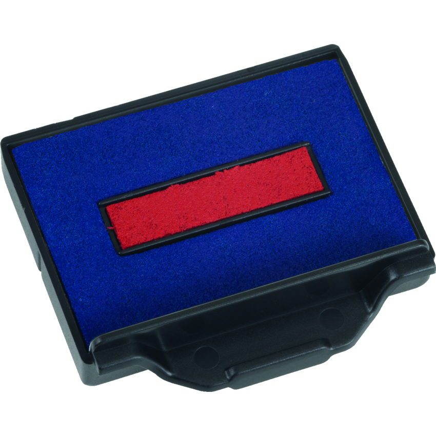 Trodat® 6/50/2 Replacement Ink Cartridge Blue/Red 2/pkg