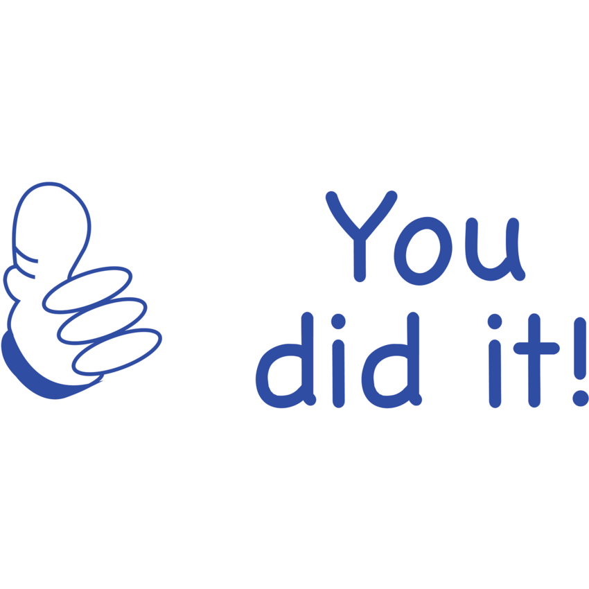 Trodat® Printy 4911 Teacher's Stamp You did it!