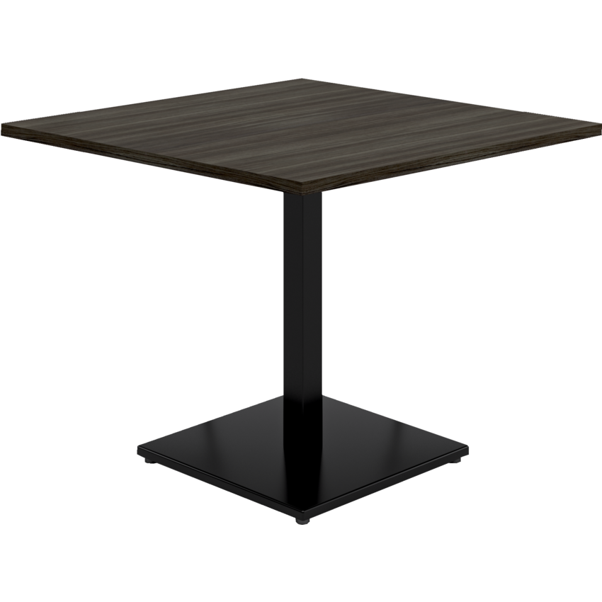 HDL® Innovations Cafeteria Table Square 36"W x 36"D x 30"H Grey Dusk