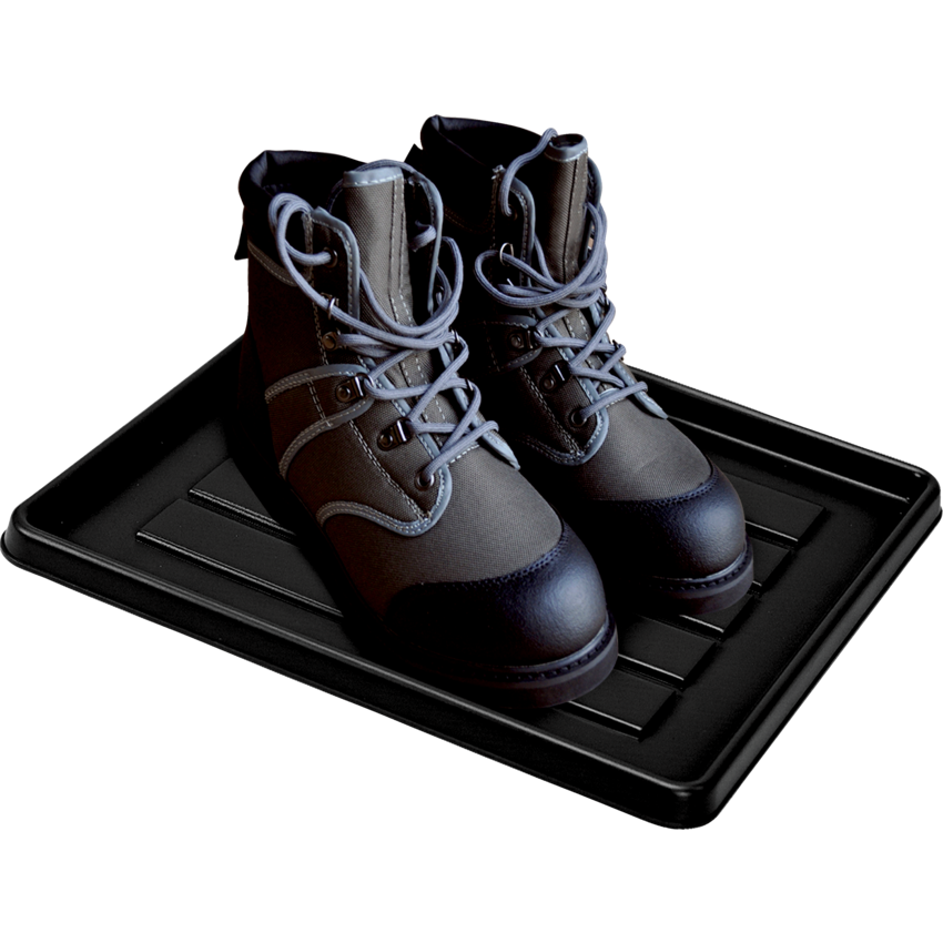 Storex® School Locker/Office Cubicle Boot Tray 11"x12" Black