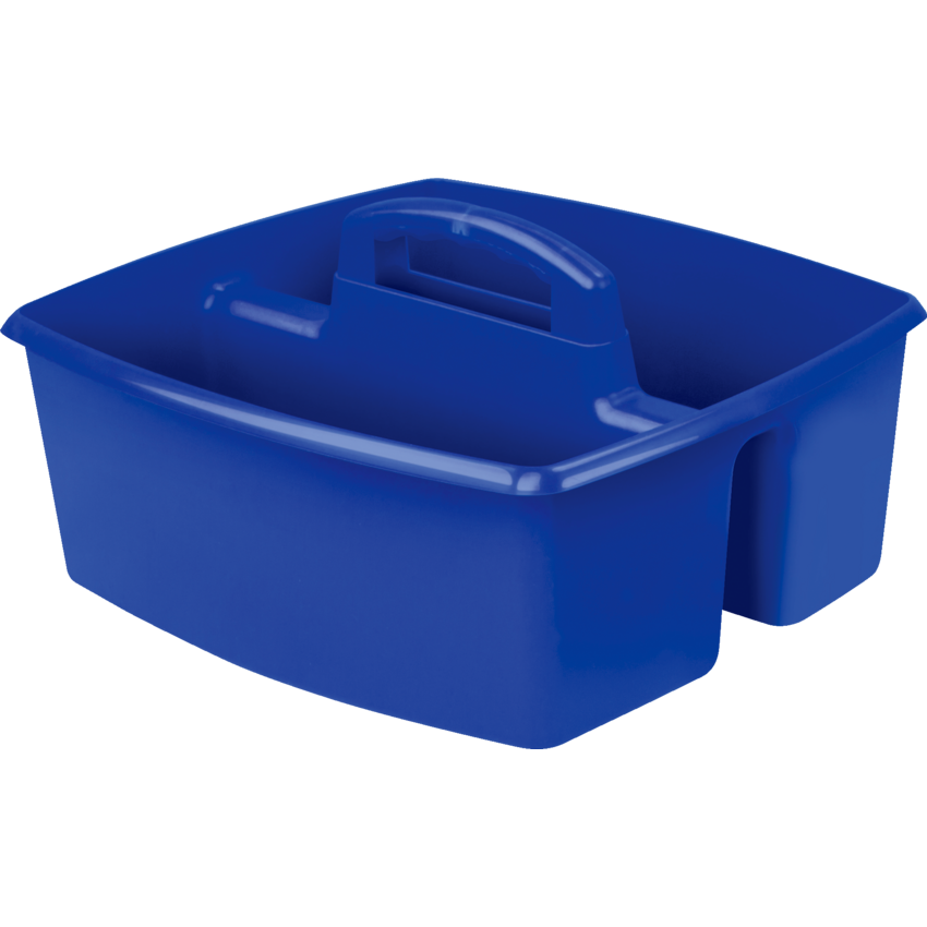 Storex® Large Classroom Caddy Blue