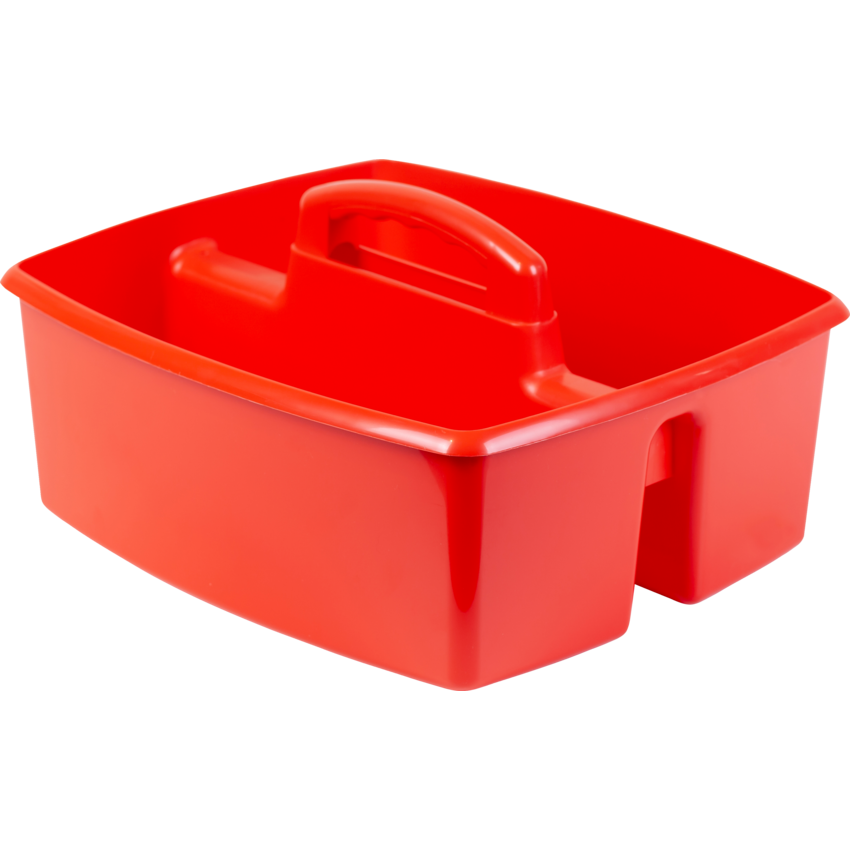 Storex® Large Classroom Caddy Red