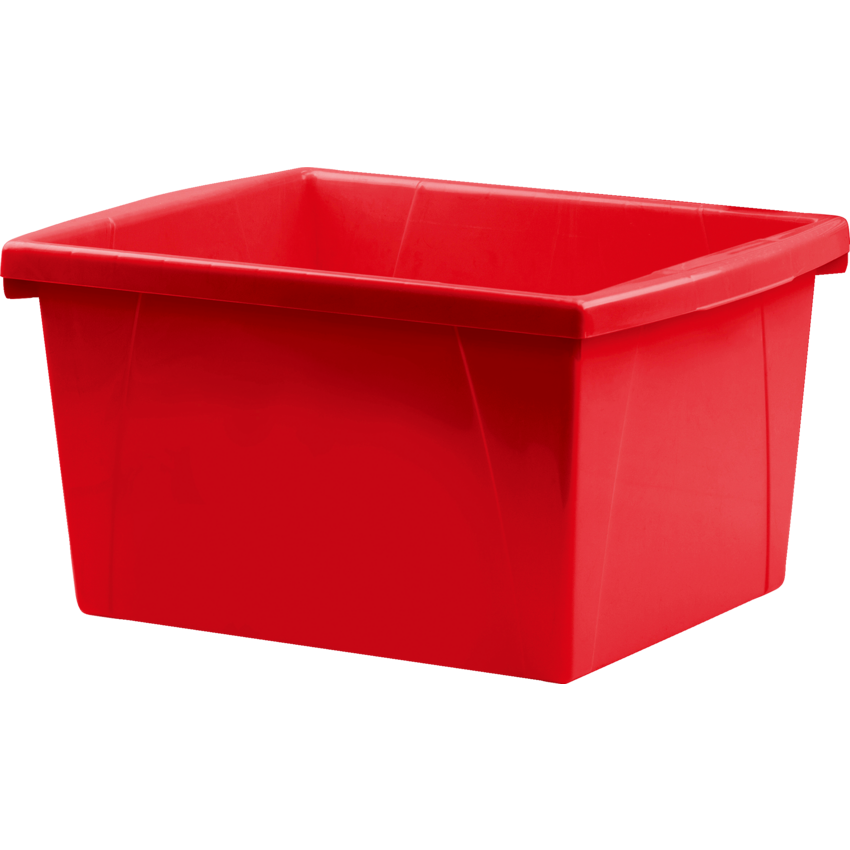 Storex® Storage Bin 15 L Red